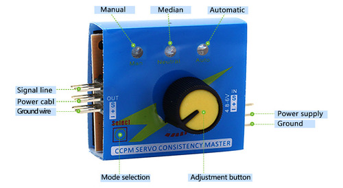 Servotester Probador De Servo Control De Velocidad Arduino