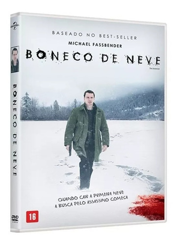 Boneco De Neve - Dvd - Michael Fassbender - Rebecca Ferguson