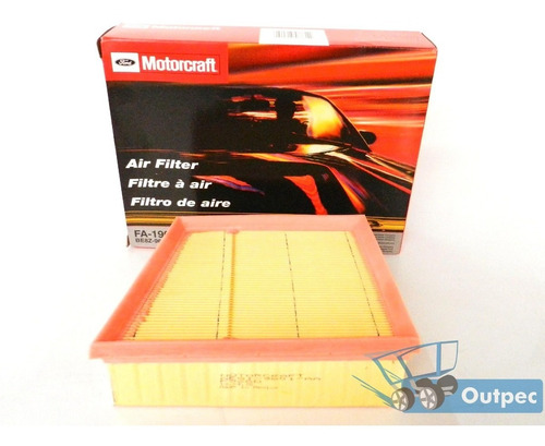 Filtro De Ar Original Ford - New Fiesta Mexicano 1.6 16v