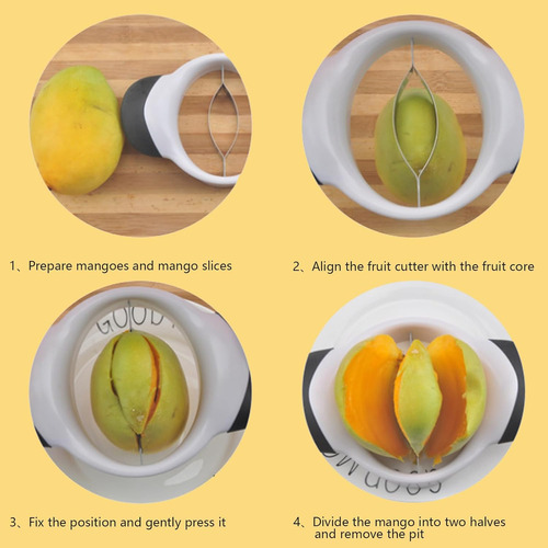 Cortador De Mango, Divisor De Mango, Pelador Y Removedor De
