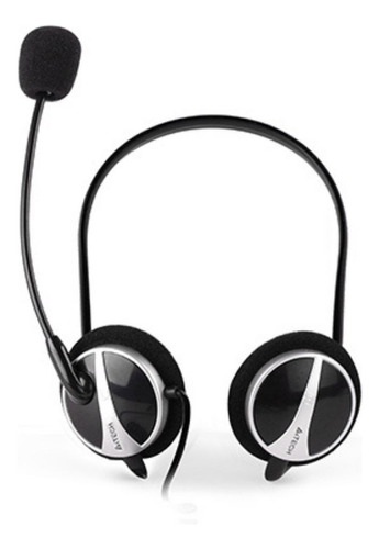 Headset Com Microfone P2 3.5mm Hs-5p A4tech Estereo Preto