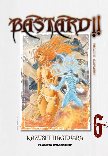 Bastard! Complete Edition Nãâº 06, De Hagiwara, Kazushi. Editorial Planeta Cómic, Tapa Dura En Español