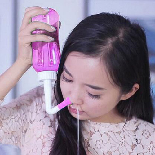 Waterpulse Alergia Lavado Nasal Sinusitis Nariz Rinitis Color Purple
