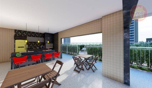 Apartamento À Venda, 46 M² Por R$ 227.000,00 - Caiçara - Praia Grande/sp - Ap5119