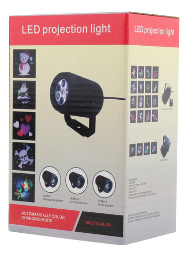 Mc Oferta Especial Led Navidad Halloween Proyector Luces