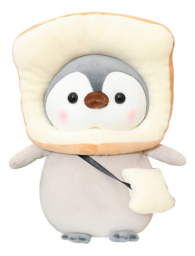 Galatee Lindo Pingüino Toast Personalizado De 9.8 Pulgadas.