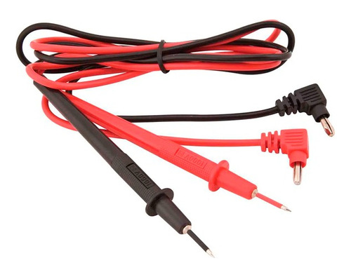 Pontas De Prova Eletronica Vermelho E Preto - Mtl-1 - Minipa