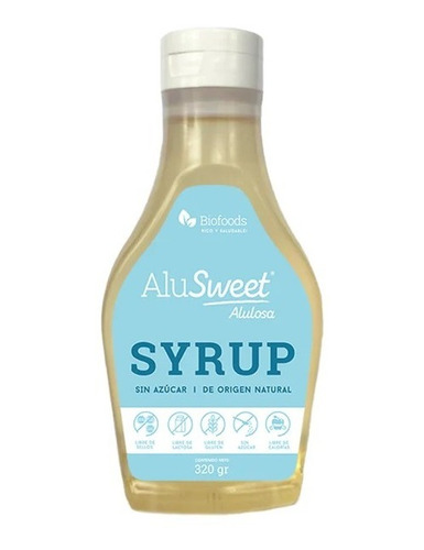 Syrup 320grs Alusweet Biofoods (purulé)