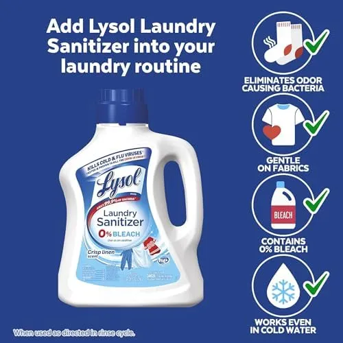 Aditivo Desinfectante Para Ropa Lysol, Eliminador De Olores