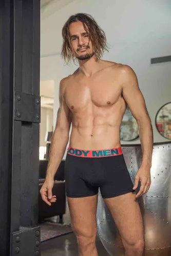 Boxer Lody Men Lisos Art. 742 Pack X4 Algod n Y Lycra 40.030