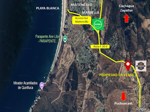 Dos Casas En Amplio Terreno. Maitencillo Sur, Runge