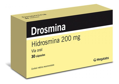 Drosmina® 200mg X 30 Cápsulas | Hidrosmina