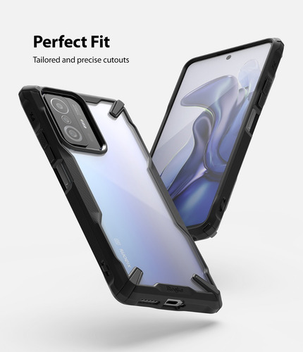 Imagen 2 de 8 de Funda Para Xiaomi 11t & 11t Pro Ringke Fusion X Anti Impacto
