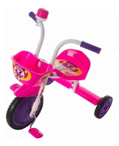 Triciclo Motoca Velotrol Infantil Ultra Bikes - Rosa