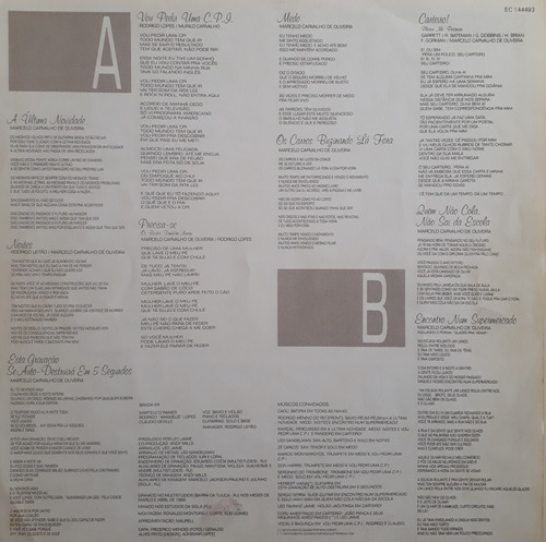 Banda 69 - A Última Unidade - Lp (Usado)