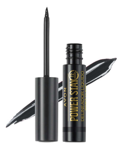 Avon Power Stay Delineador Líquido Para Ojos Larga Duración