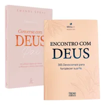 Comprar Kit Devocional Masculino Feminino Conversa Com Deus Pai 365 Reflexões Diárias E Devocional Encontro Com Deus 365