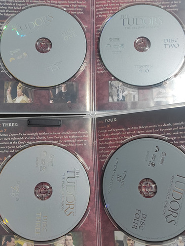Los Tudors Dvd Segunda Temporada Completa Original 4 Discos (Usado)