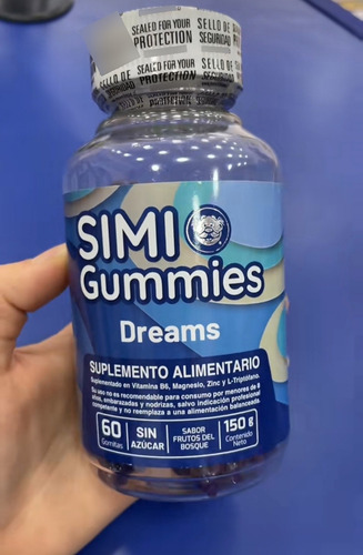 Simi Gummies Dreams Zinc B5 Magnesio L-triptofano 60 Gomitas