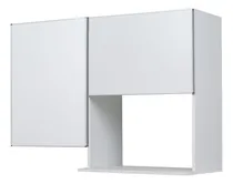 Comprar Alacena Potenza Blanco 100 Cm Con Porta Microondas C\u002F Piston