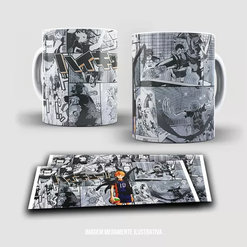 Caneca Mágica Personalizada anime Haikyuu Vários Modelos de todos