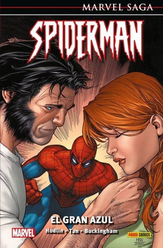 Mkng3 Spiderman 3 El Gran Azul: El Gran Azul, De Reginald Hudlin. Marvel Saga, Vol. 1. Editorial Panini Comics, Tapa Dura En Español, 2024