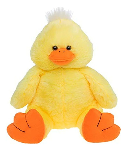 Peluche De Pato Mide 16.0 in, Color Amarillo,