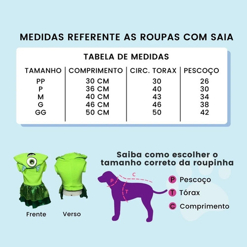 Imagem 7 de 9 de Roupa De Cachorro Pet Vestido - Chiquinha