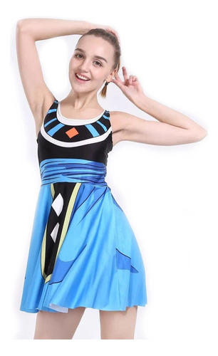 Dragon Ball Z - Vestido Unitalla Dios Bills