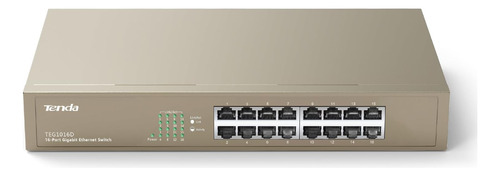 Tenda Teg1016d, Conmutador Gigabit De 16 Puertos, Concentrad