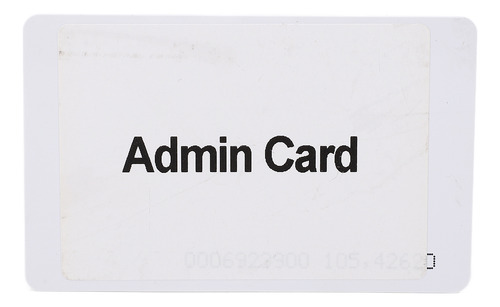 Tarjeta De Identificación Del Sistema De Puerta De La Máquin