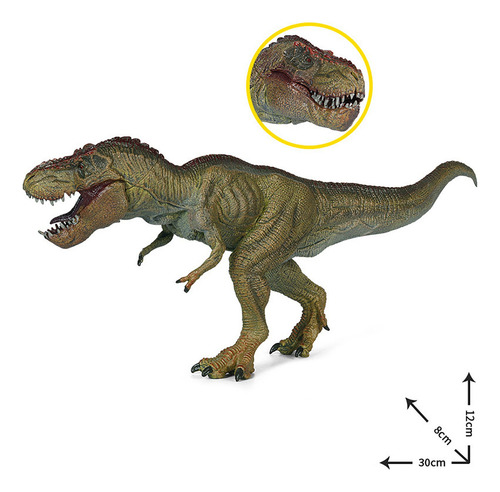 . Modelo D Boy Gift De Dinosaurio Liso Pintado A Mano
