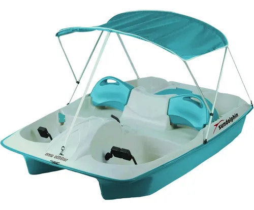 Sun Dolphin Sun Slider Bote De Pedales De 5 Asientos Con Tol