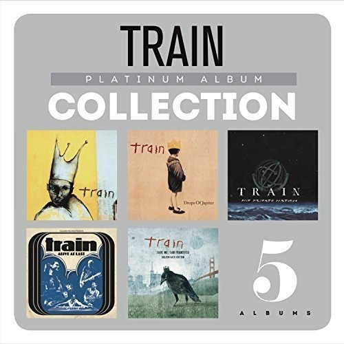 Train Platinum Album Collection 5 Cd Boxed Set Box Set Cd