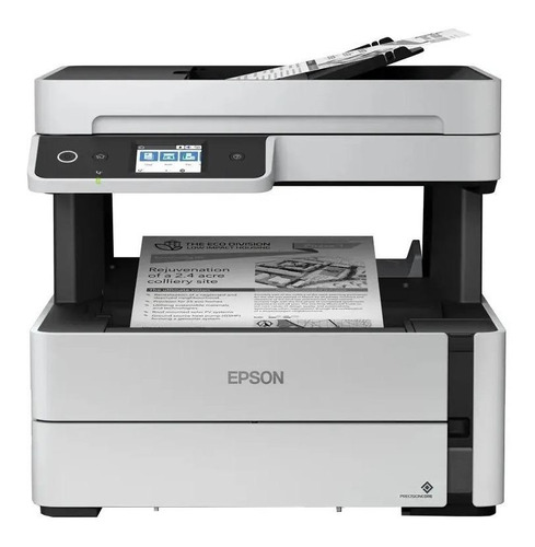 Impresora  multifunción Epson EcoTank M3170 con wifi blanca y negra 220V