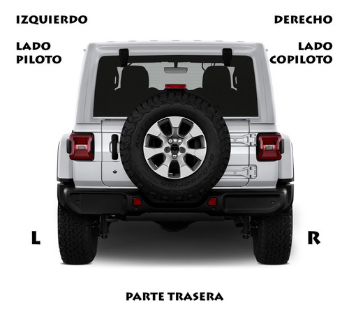 Jgo Terminal Ext Izq Der Gm Pickup K2500 4x4 7200 1988 1989