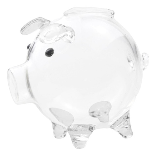 Hucha De Cristal, Adorno Educativo Novedoso Para Niñas,