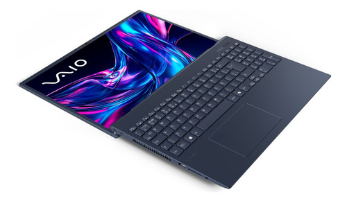 Notebook Vaio Fe 16 Amd Ryzen 7 - 5825u Linux 8gb 512gb Ssd Tela 16 Ips Wuxga Antirreflexo - Cinza Grafite - Vjfe69f11xb0321h