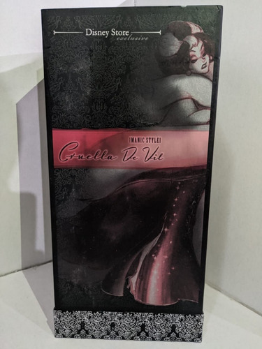 Muñeca Disney. Villains. Designer Collection. Cruella De Vil (Usado)