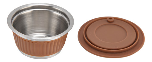 Juego De Cápsulas De Café Recargables De Chocolate De Acero