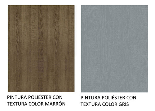 Mueble de Cocina Integral Madesa Emilly 229cm Marrón/Gris