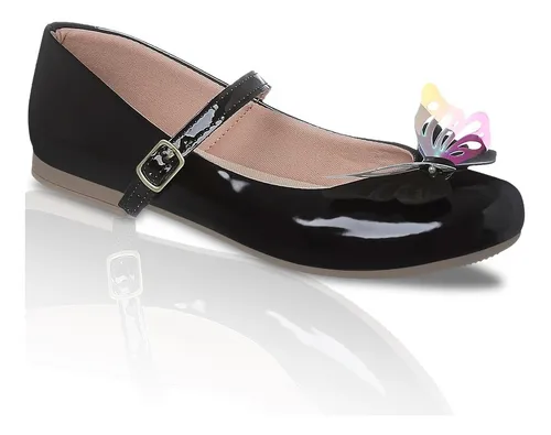Sapatilhas preta best sale infantil
