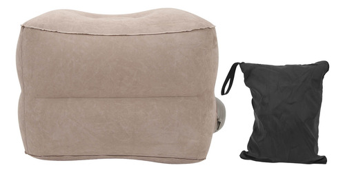 Almohada De Reposapiés Inflable De Dos Capas Con Válvula De