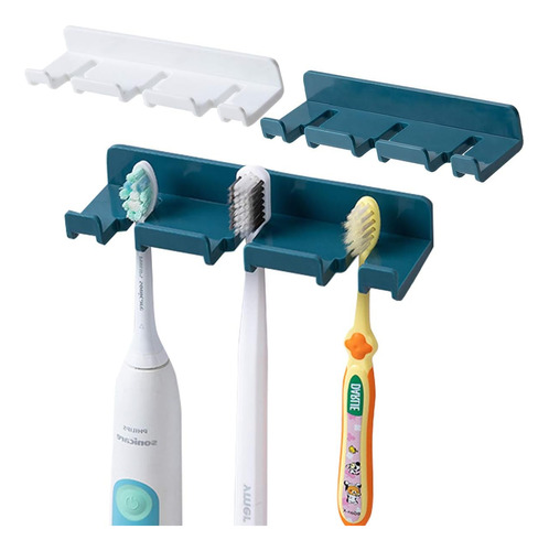 Eniving Soportes Para Cepillos De Dientes 3 En 1, Gancho Par