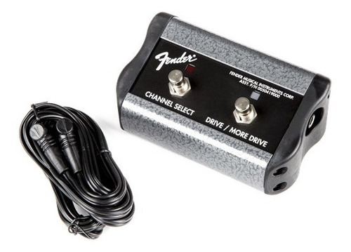 Footswitch Fender 2 Botones Y 3 Funciones Para Amplificador