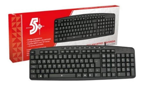 Teclado Top Para Digitasao Tecradu Multimidia Com Fil