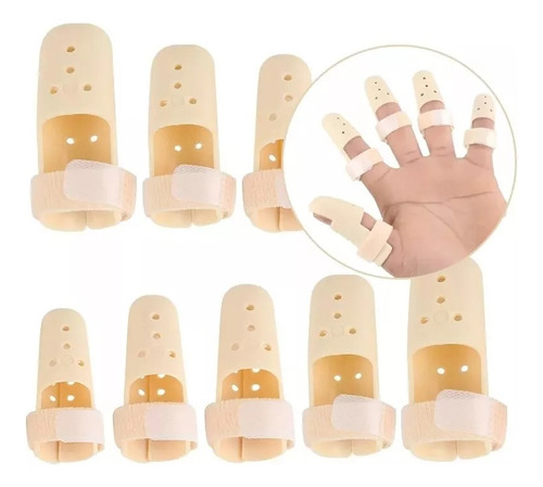 Ferulas Para Dedos De La Mano Corrector Soporte Ajustable 