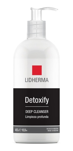 Detoxify Deep Cleanser Gel De Limpieza 480gr Lidherma Caba