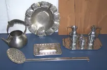 Comprar Adorno Y Bazar Acero Inoxidable Bronce  Vinagrera Plato 