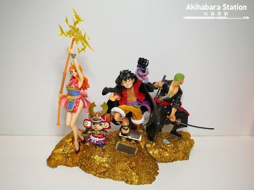Figuras One Piece Wt100 Eiichiro Oda Illustration Luffy Zoro